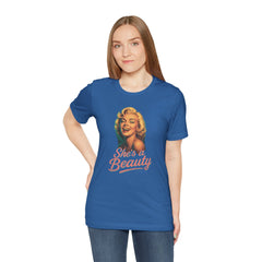 Vintage Marilyn Monroe Shes A Beauty Unisex Tee
