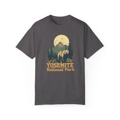 Yosemite National Park Graphic, Comfort Colors Soft Relaxed Fit Unisex Garment-Dyed T-shirt
