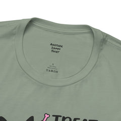 Personalized Your Dog and its name Mother's Day T-Shirt — 'Treats. Walks. Toys. Naps.