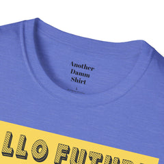 Hallo Future Pop Art Guy Unisex Softstyle T-Shirt