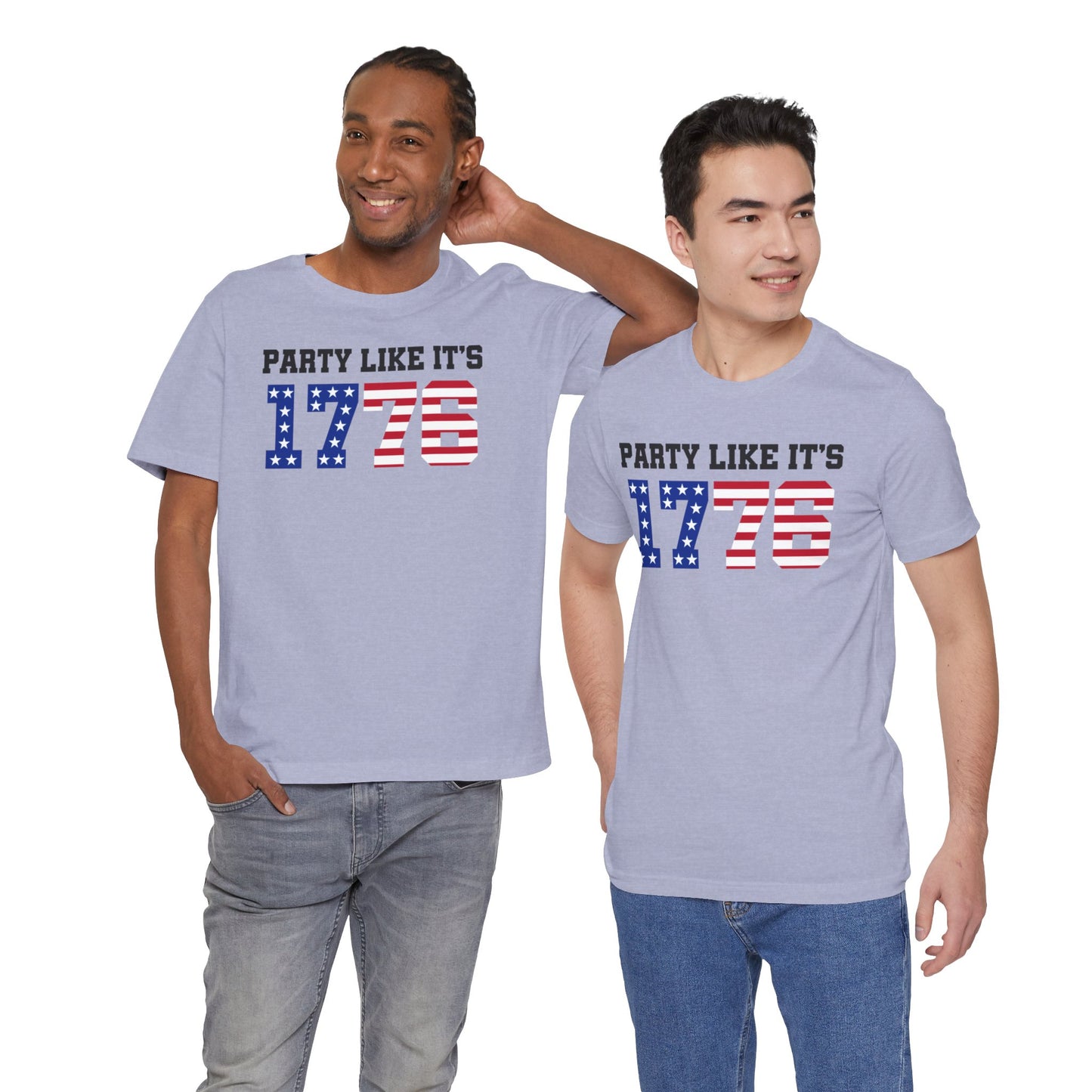 Party Like Its 1776, Graphic Unisex Jersey Short Sleeve Tee