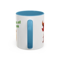 Russell Sage College Mascot Characters 11oz or 15 oz Ceramic Mug - Personalize your mug with your grad year by entering it in the notes field before you complete your purchase