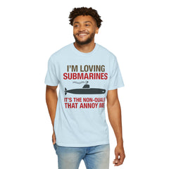 Submarine Lover Nautical Tee, Graphic Submarine Shirt | Summer Casual