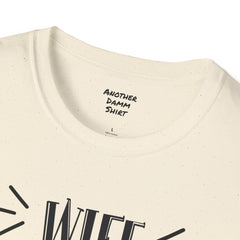 Wife Nurse Mom - Unisex Softstyle T-Shirt | Nurse Awareness,Medical Wear,Gift For Him,Scrubs Lover,Hospital Staff Gift,Gift For Her,RN