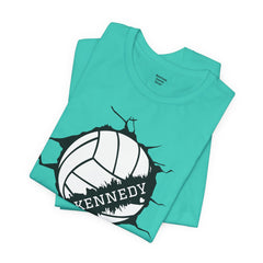 Personalized Name Volley Ball Unisex Tee Shirt