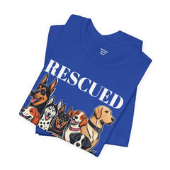 RESCUED IS MY Favorite Breed - Unisex Jersey Short Sleeve Tee