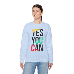 YES YOU CAN - Unisex Heavy Blend™ Crewneck Sweatshirt