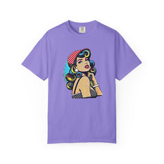 Pop Art Pinup Girl Comfort Colors T-Shirt