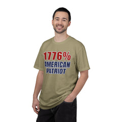 1776% American Patriot T-Shirt — 4th of July Patriotic Tee