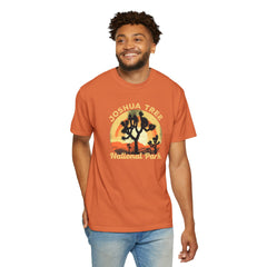 Joshua Tree National Park Graphic, Comfort Colors Soft Relaxed Fit Unisex Garment-Dyed T-shirt