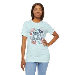 Coastal Fourth of July Tee – "America But Make It Coastal" Graphic T-Shirt