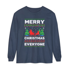 Merry Christmas Everyone Long Sleeve T-Shirt - Unisex Holiday Apparel