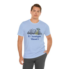Éí Aanighóó Áhoolé Navajo The Truth Is Out There UFO Unisex Short Sleeve Tee