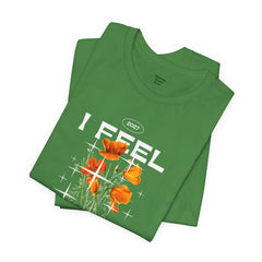 I Feel Blessed Tee - Positive Vibes Floral