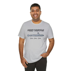 MERRY  CHRISTMAS Submarine Brotherhood -Unisex Jersey Short Sleeve Tee