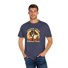 Joshua Tree National Park Graphic, Comfort Colors Soft Relaxed Fit Unisex Garment-Dyed T-shirt