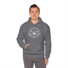The Hideout Adventure Hoodie – Lake Ariel, PA Mountain Graphic Hooded Sweatshirt