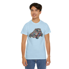 Graffiti Mania VW Beetle Graphic - Unisex Heavy Cotton Tee