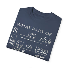 CAMERA DISPLAY, Graphic Unisex Garment-Dyed T-shirt