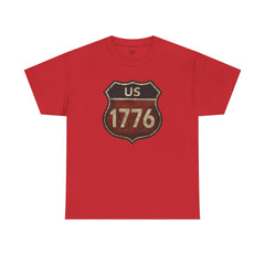 Vintage USA Pride Tee - 1776 Unisex Heavy Cotton Tee