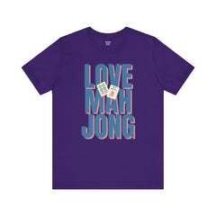 Love Mahjong Graphic Unisex Tee