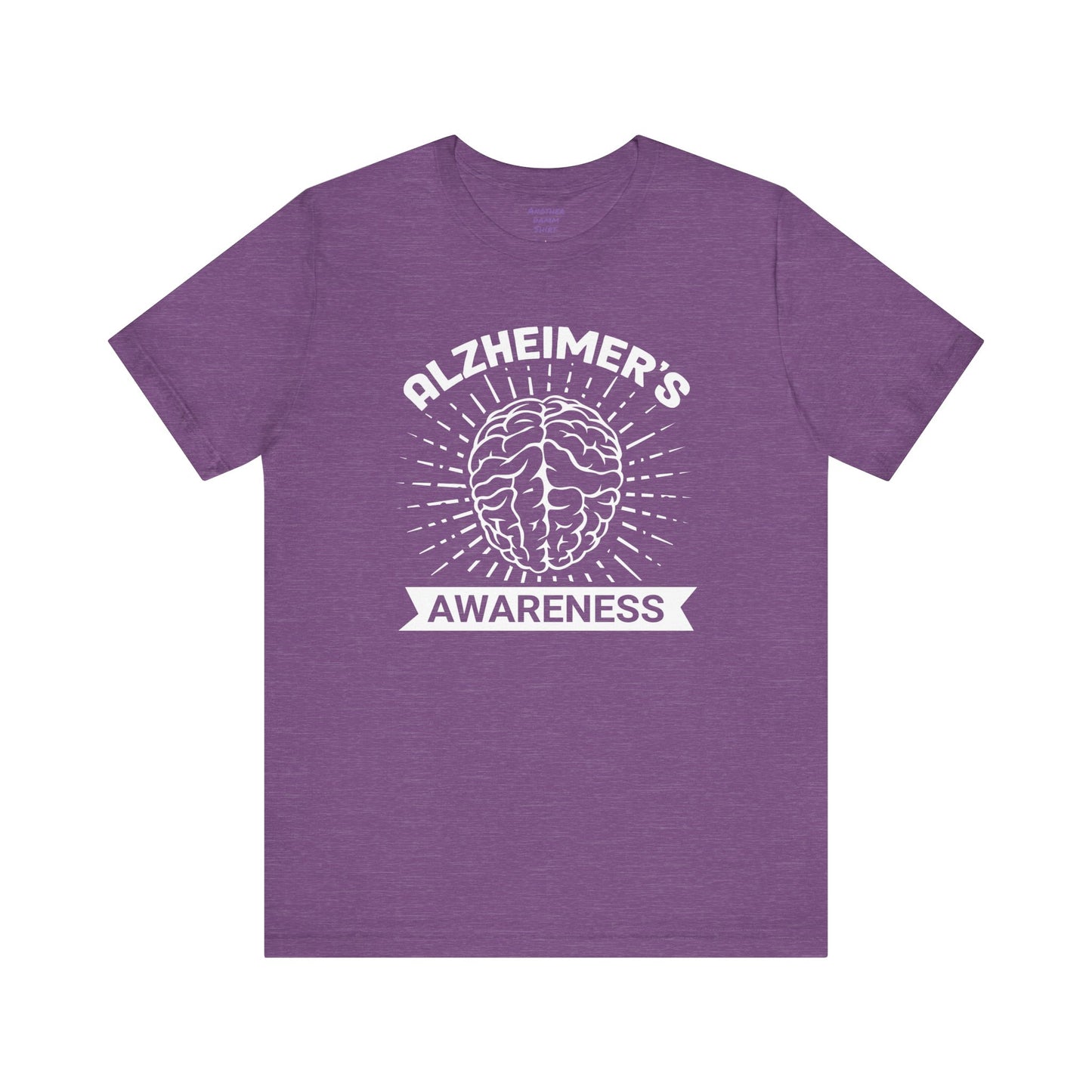 Alzheimers Awareness - Unisex Jersey Short Sleeve Tee