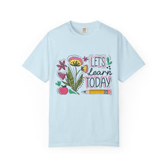 Floral Teacher T-Shirt - Comfort Colors Soft