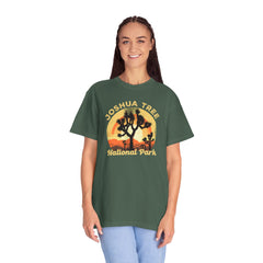 Joshua Tree National Park Graphic, Comfort Colors Soft Relaxed Fit Unisex Garment-Dyed T-shirt