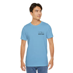 Dog Dad T-Shirt — Personalized Your Dog Image  Tee (Custom Name)