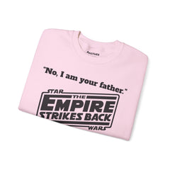 The Empire Strikes Back - Unisex Heavy Blend Crewneck Sweatshirt | Star Wars | Movie Quote | Gift For Him | Movie Fan Gift | Darth Vader