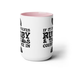 Funny RUGBY Ceramic 15oz Mug
