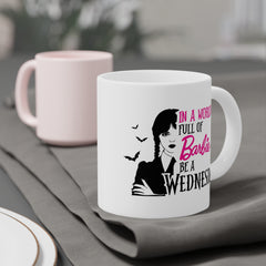 Wednesday Addams - Ceramic Mugs (11oz\15oz\20oz) | Pop Culture | Addams Family | Fan Gift | Gift For Her | Gothic Style Mug | Creepy Comedy