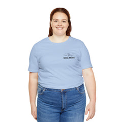 Dog Mom T-Shirt — Personalized Your Dog Image  Tee (Custom Name)