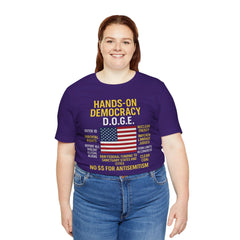 Hands-On Democracy Graphic Tee - Unisex