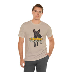 My Therapist Has A Wet Nose Personalized with your dog(s) image T-Shirt