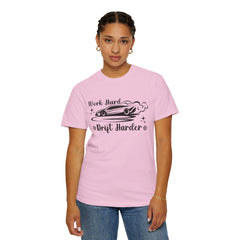 Sports Car Drift Unisex T-Shirt - Work Hard, Drift Harder