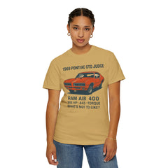 Retro Pontiac 1969 GTO Judge - Unisex Comfort Colors Garment Dyed T-Shirt