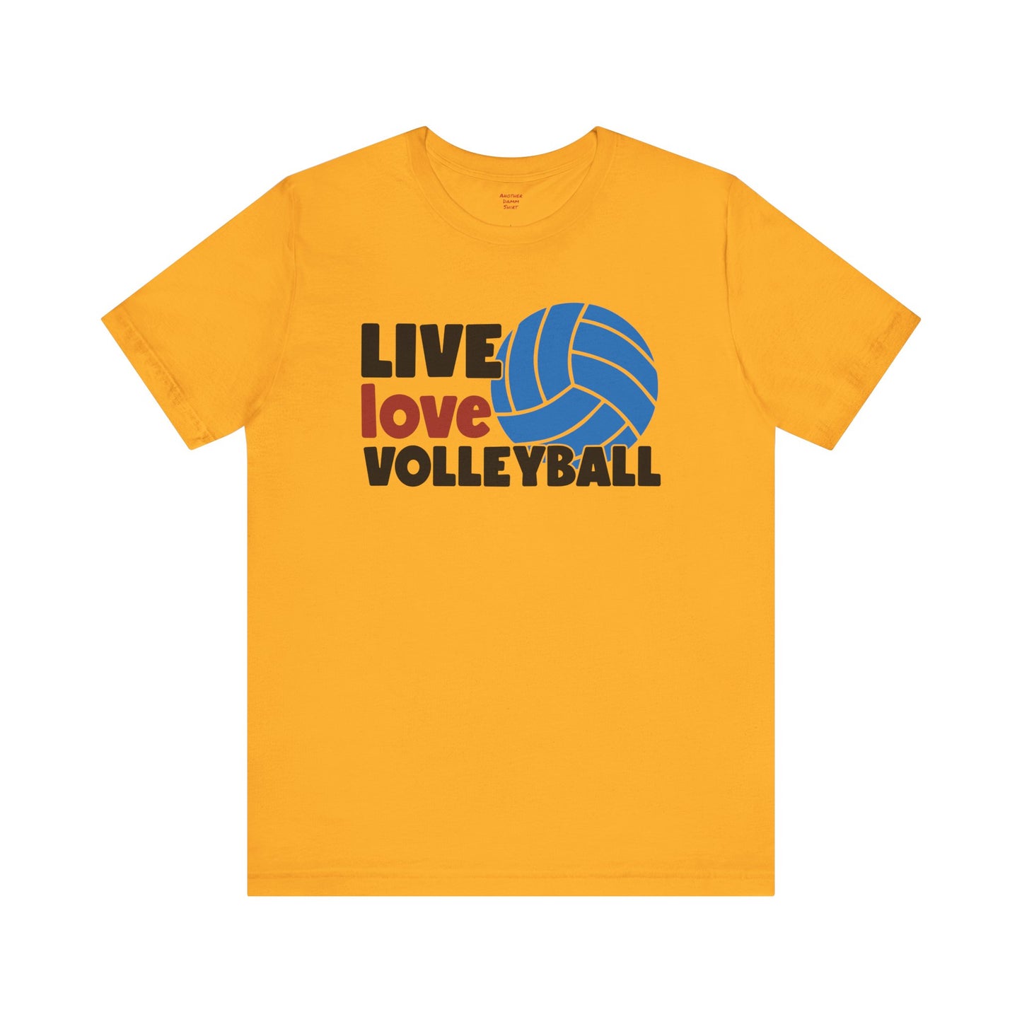 Live Love Volleyball T Shirt,gift for her,gift for him,volleyball gift,sports tee,team shirt,player gift,coach gift,Love Volleyball,Spike it