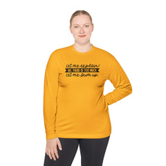 Let me explain. No, there is too much. Let me sum up  - Unisex Lightweight Long Sleeve Tee / Princess Bride / For Him / For Her / Montoya