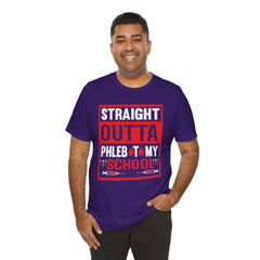 Straight Outta Phlebotomy School Graphic Tee