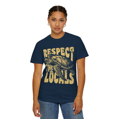 Respect the Locals T-Shirt — Sea Turtle Conservation Graphic Tee