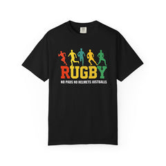 Rugby Players Rainbow Graphic T-Shirt