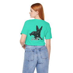Dog Mom T-Shirt — Personalized Your Dog Image  Tee (Custom Name)
