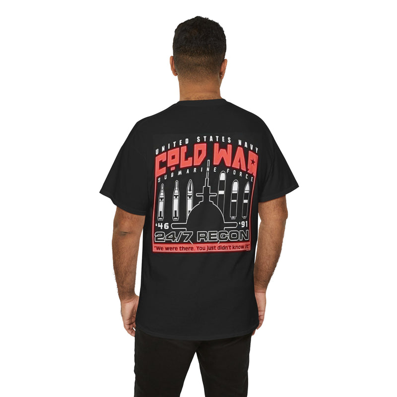 Submarine Launched Ballistic Missiles / Unisex Heavy Cotton Tee / him / her / FBM / Trident / Polaris / Poseidon / Dolphins / Cold War