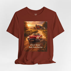 Find Your Red Barchetta Vintage Car T-Shirt