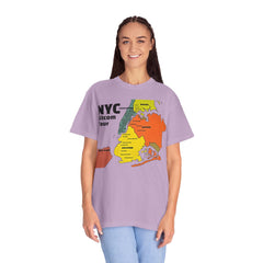 NYC Sitcoms Tour Comfort Colors T-shirt - Unisex Garment-Dyed