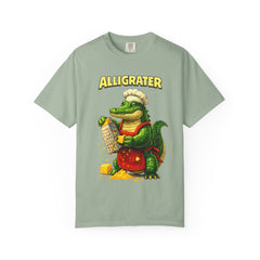Alligrater Chef Funny Gator Grating Cheese T-Shirt