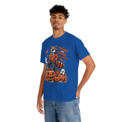 Freaky And Feral Halloween Raccoon! Graphic Unisex Heavy Cotton Tee
