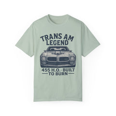 Retro Pontiac 1971 Trans Am High Output -455 Unisex Comfort Colors Garment Dyed T-Shirt