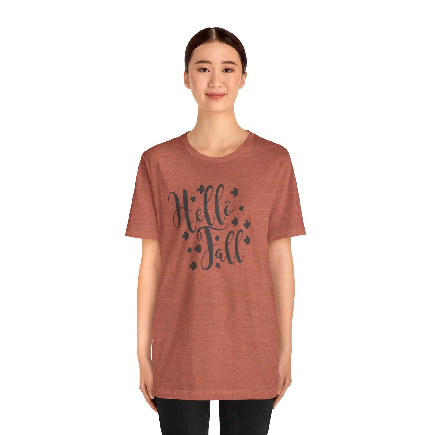 Hello Fall - Unisex Jersey Short Sleeve Tee